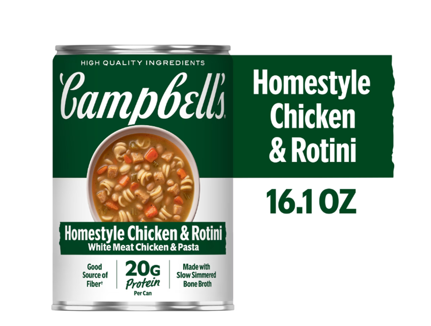 (image for) Campbell's Protein Soup Chicken and Rotini 16.1oz